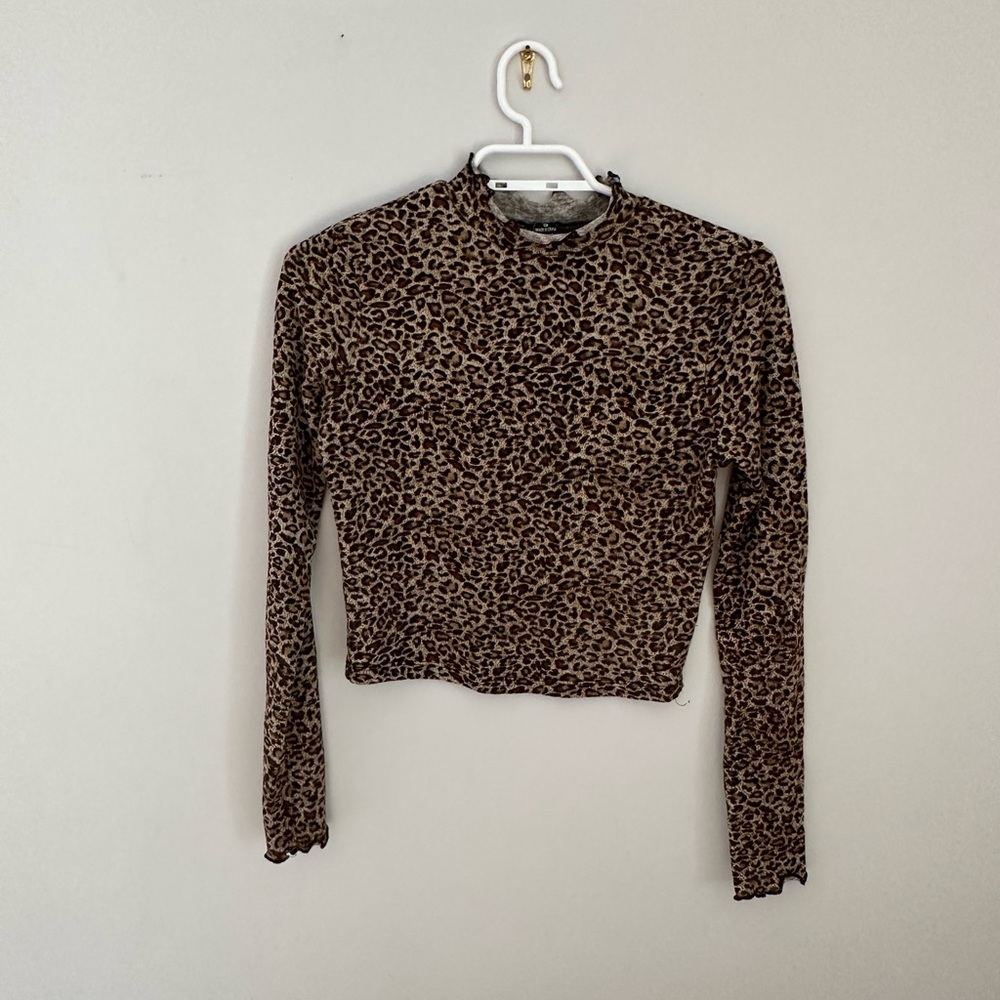 Cheeta Print Vintage Shirt